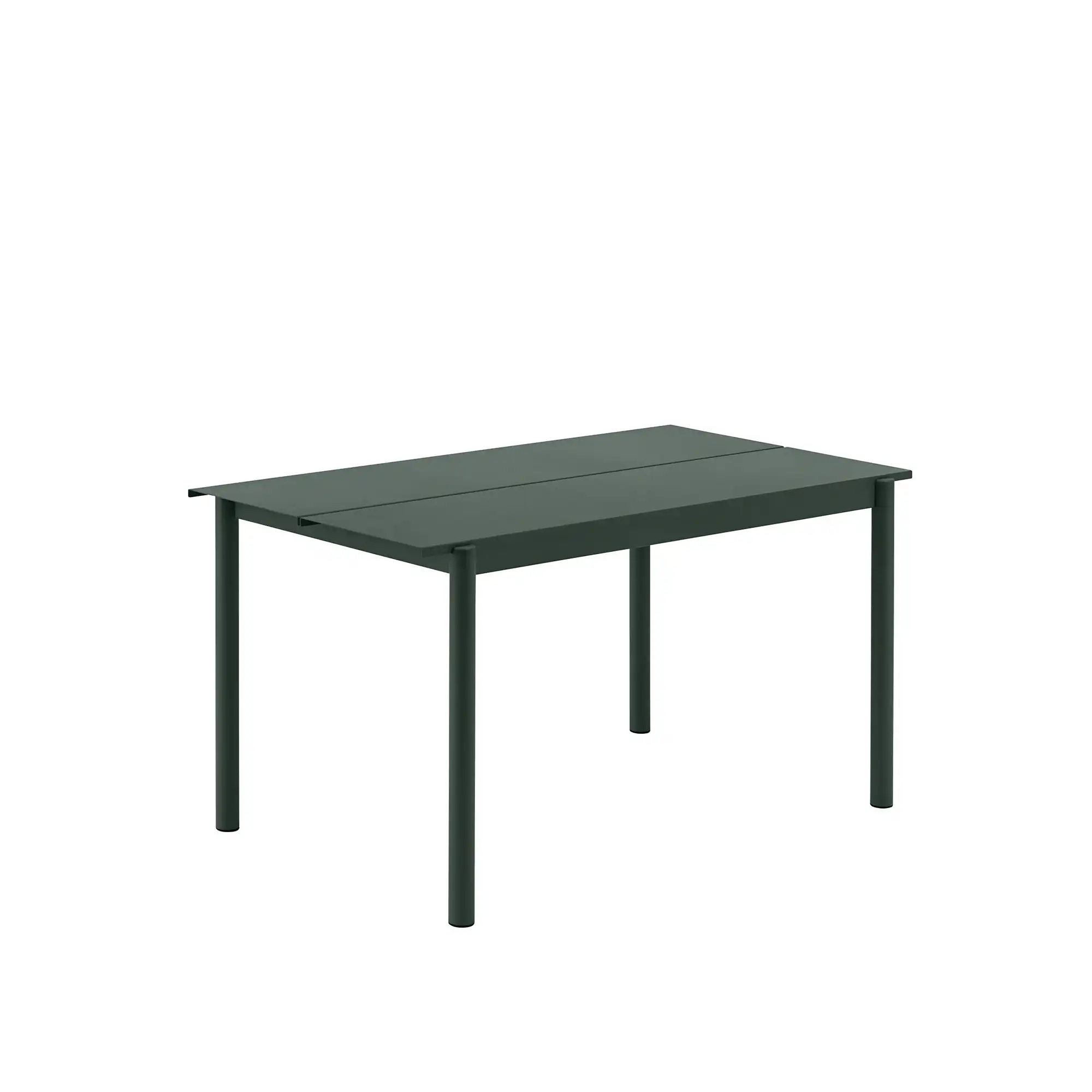 Linear steel table 140cm