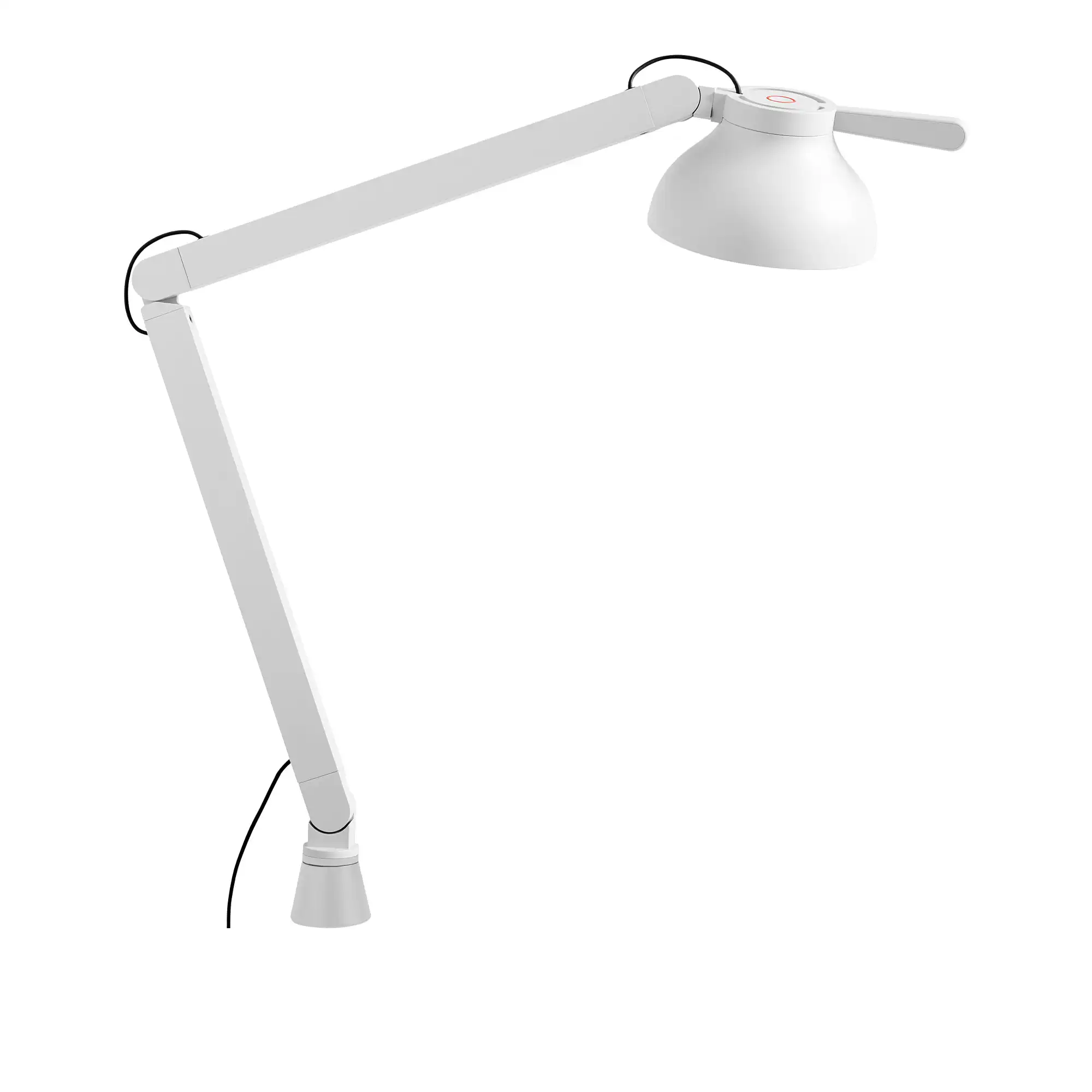 PC Double Arm bordsintegrerad skrivbordslampa