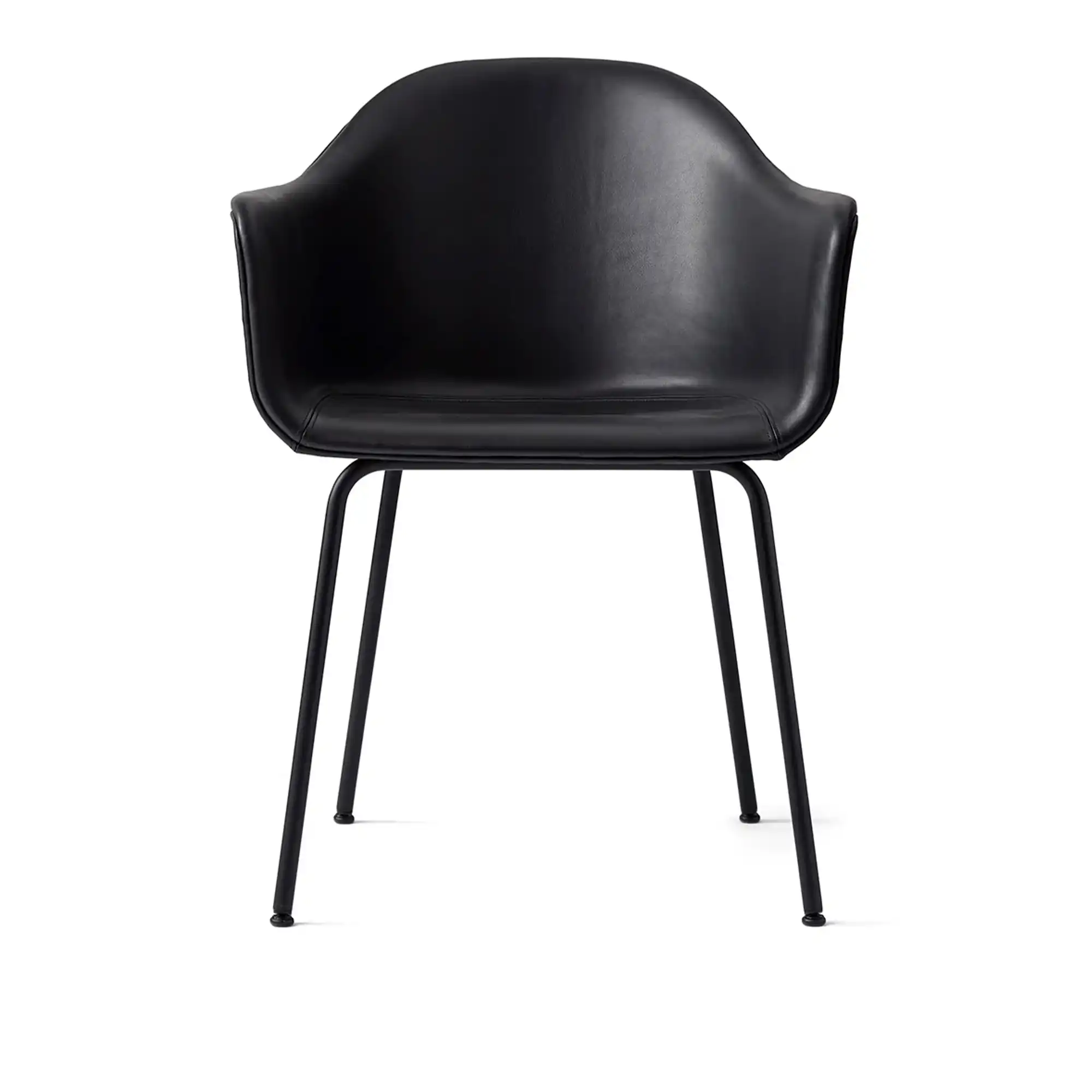 Harbour Dining Chair Med Klädsel - Svart Stål