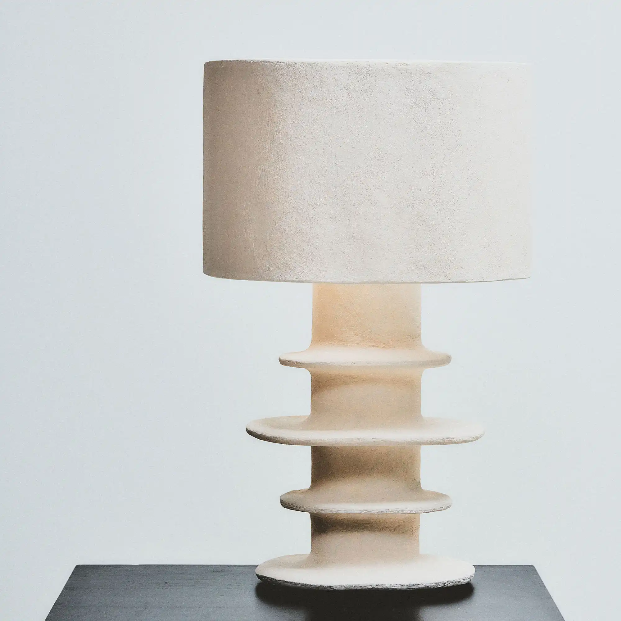 Bordslampa 03 white earth