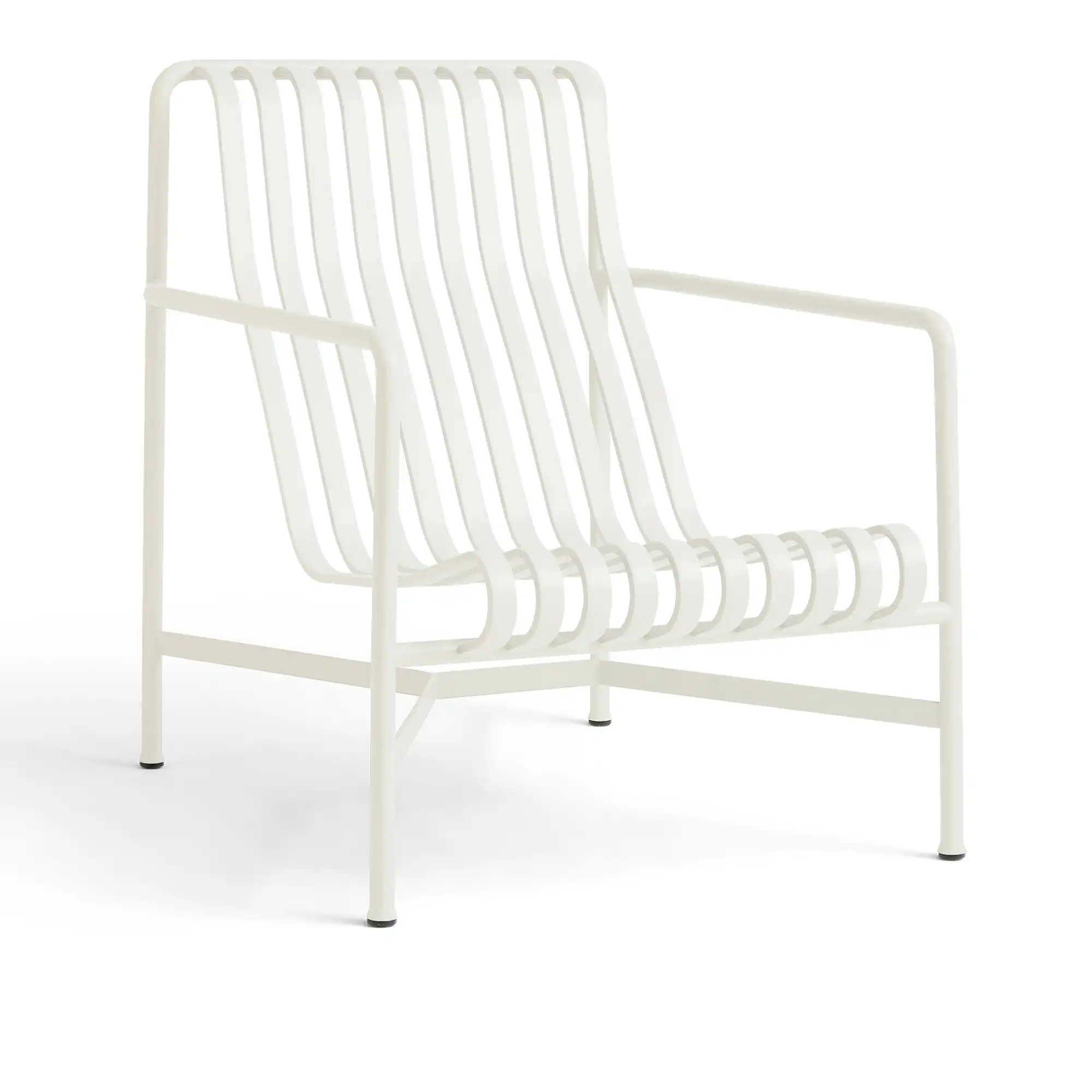 Palissade hög loungestol -  Cream White