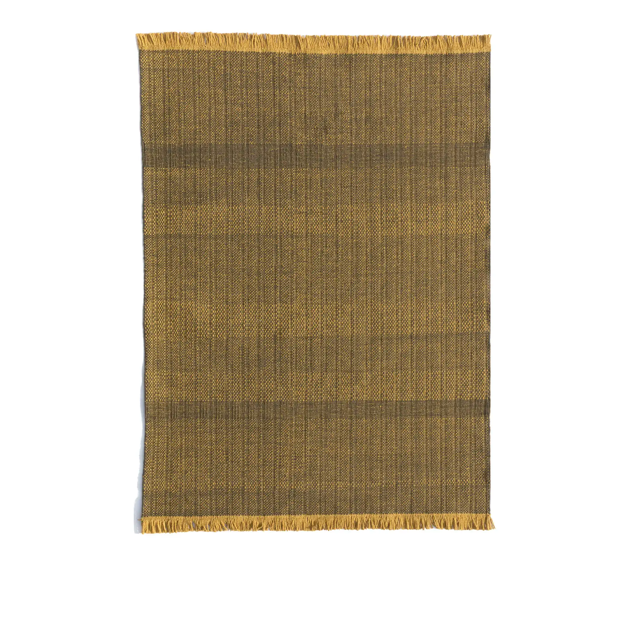 Tres Outdoor Texture Mustard Rug