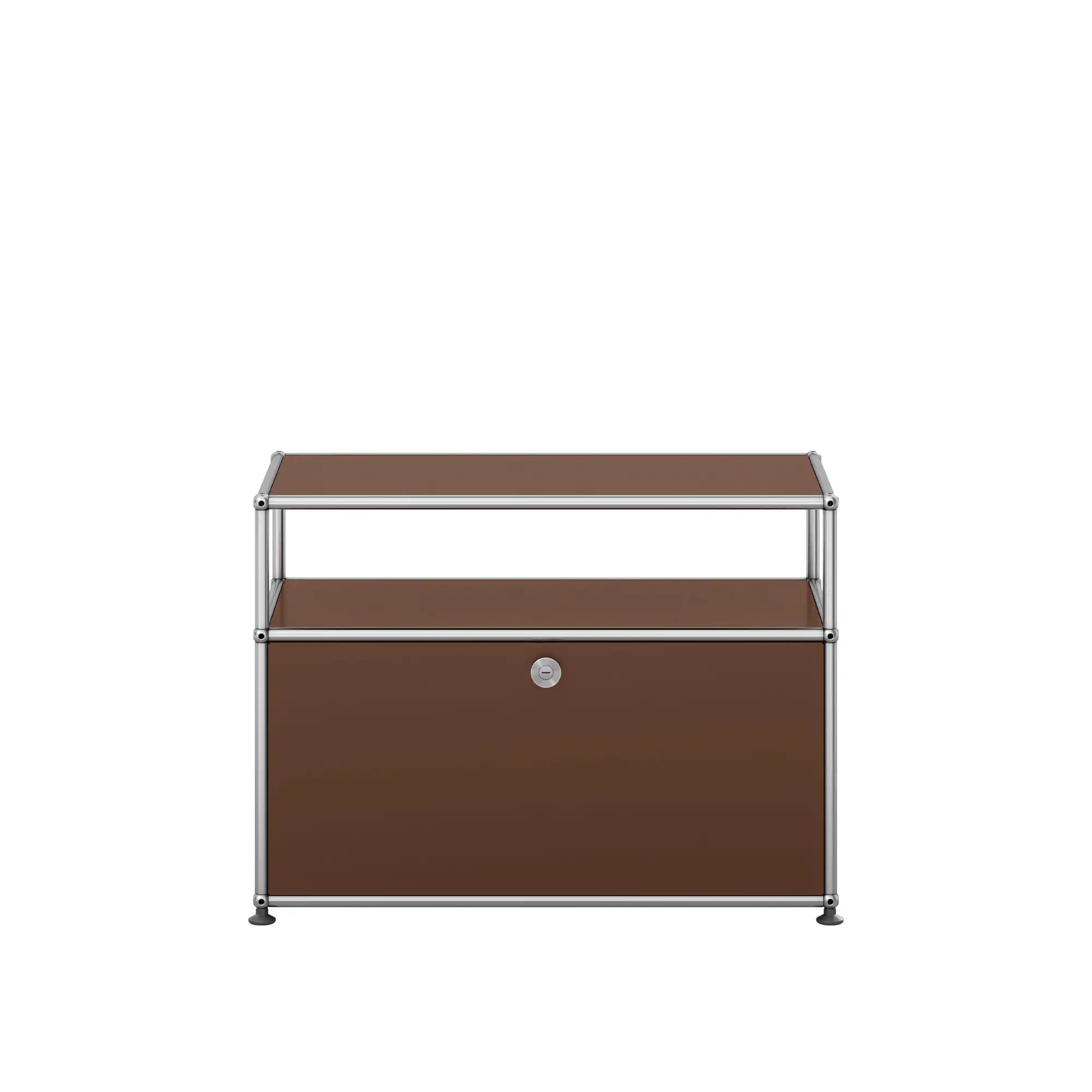 USM Haller 45 Side table, USM Brown