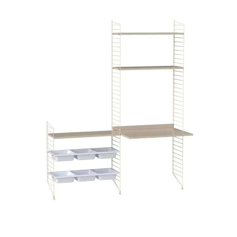 Barnrum hyllsystem E beige/beige