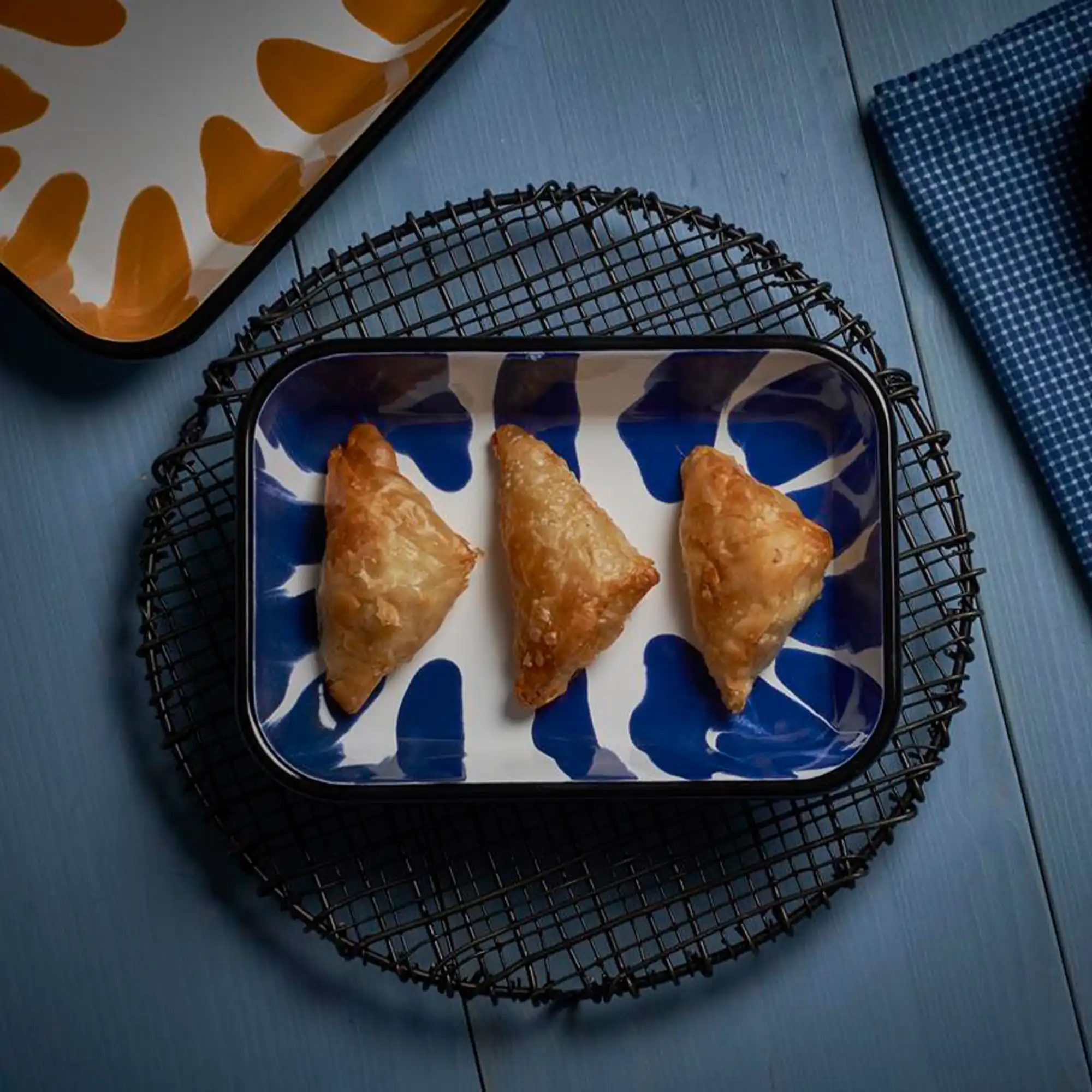 A Little Color Serving Tray - Blue