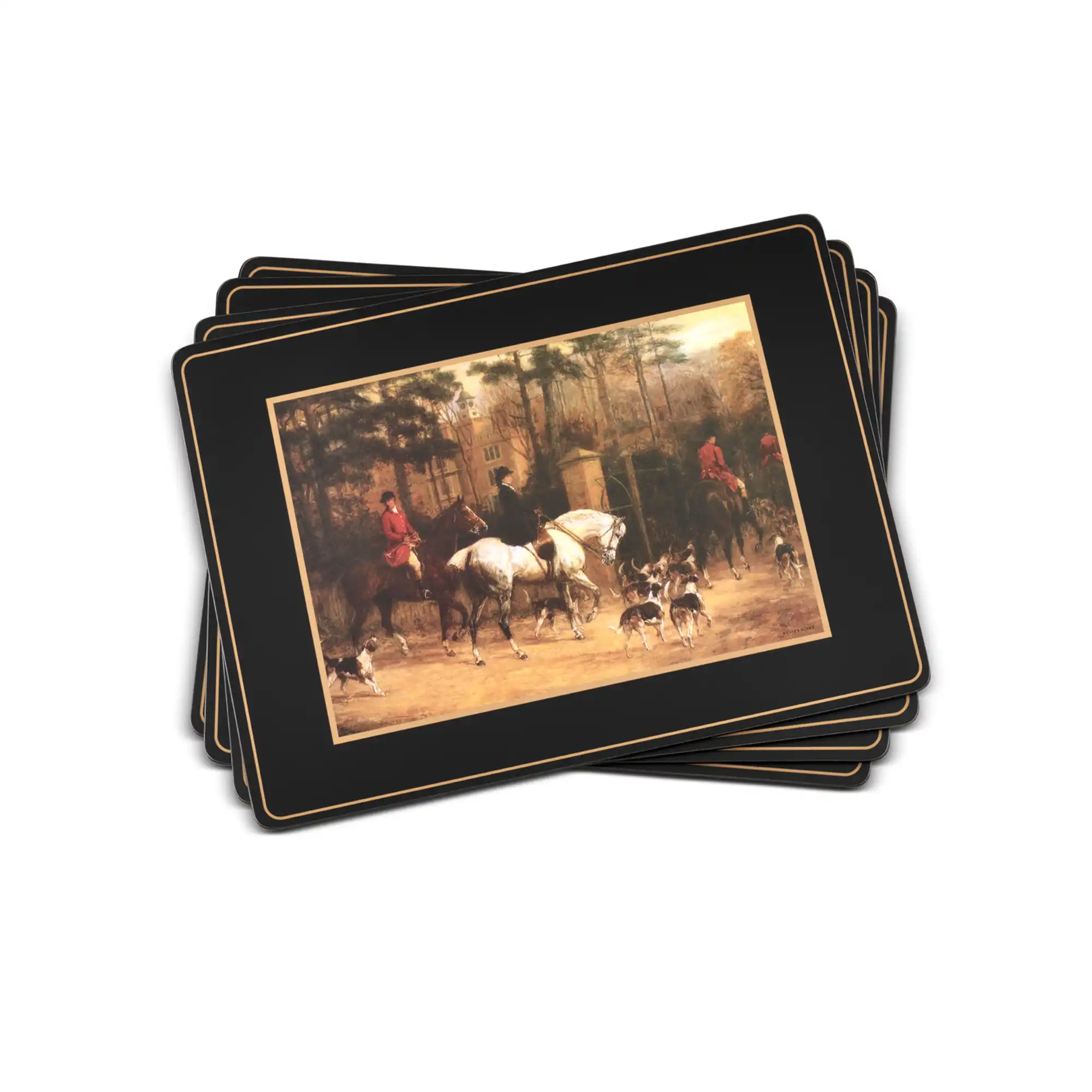 Tally Ho bordsunderlägg 4-pack