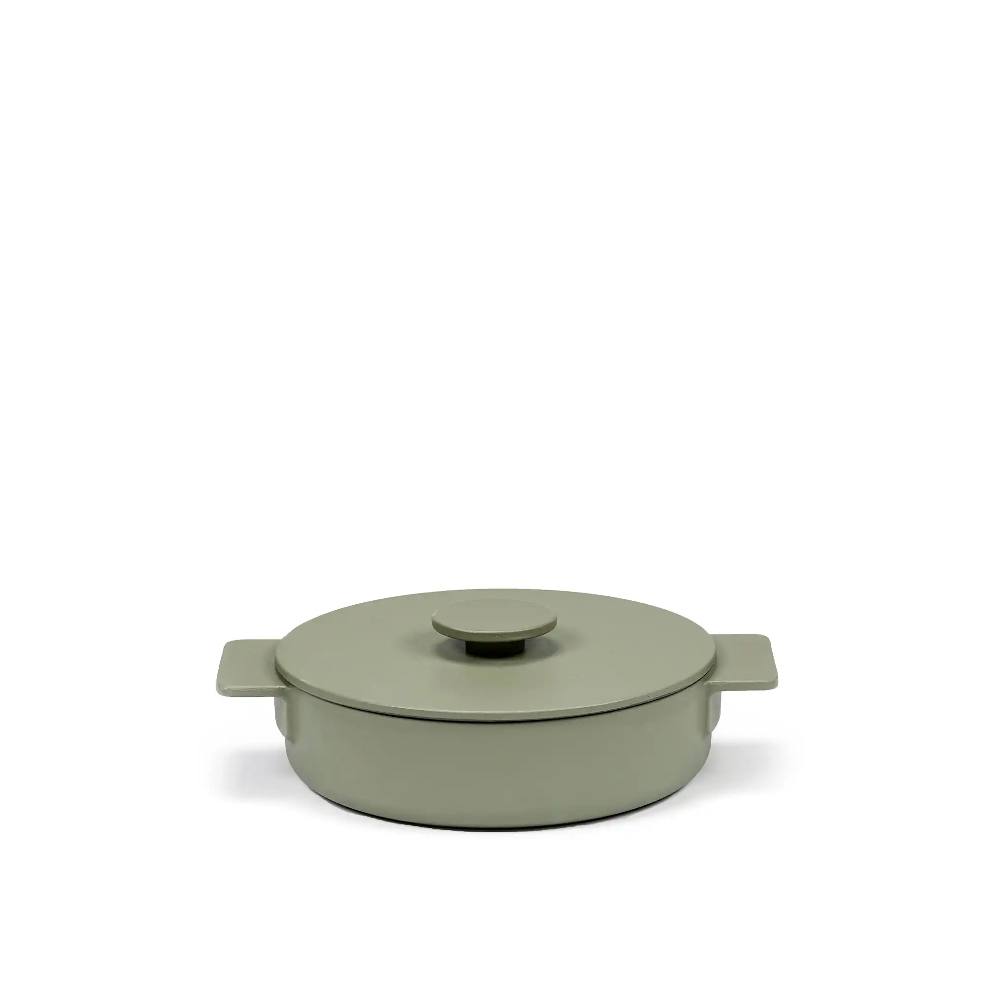 Surface Casserole Enamel Cast Iron Camogreen D23 - 1,7L